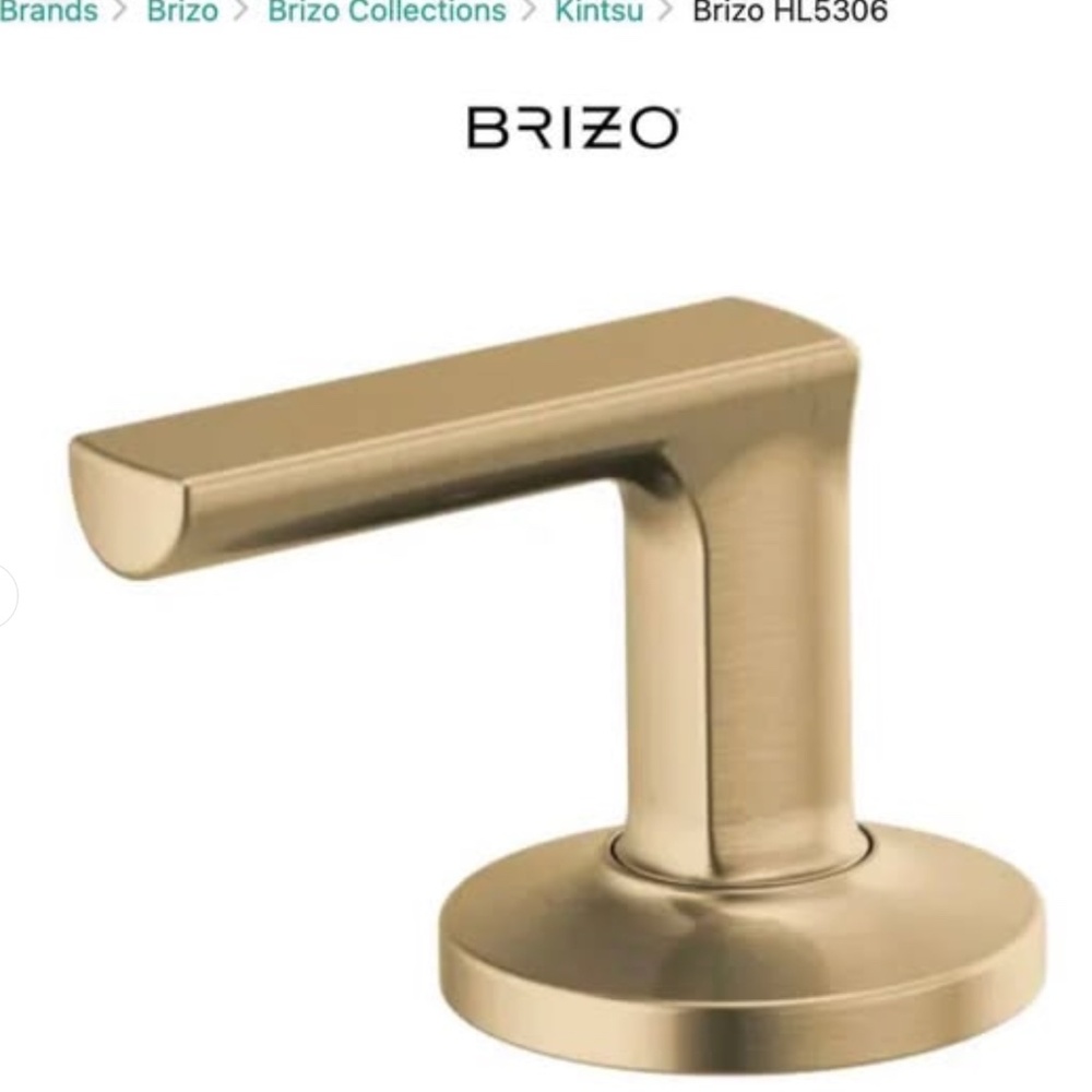Brizo Bathroom Faucet Handle Kit